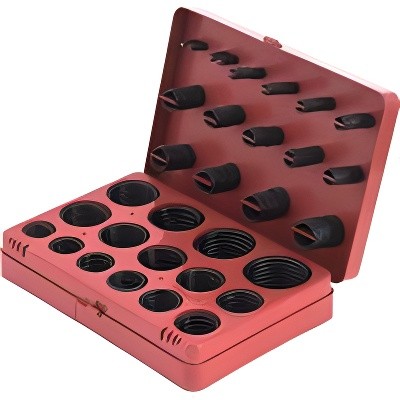 Набор колец резиновых D=7.0-53.0мм 406шт. СИБРТЕХ 47597 SIBRTEC