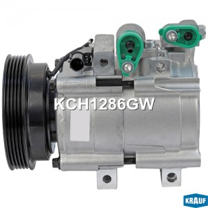 Компрессор HYUNDAI Sonata (98-),Santa Fe (00-) (2.0 i/2.4 i) кондиционера KRAUF KCH1286GW KRAUF