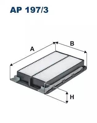 фильтр воздушный!\ Hyundai Tucson 15> AP1973 FILTRON