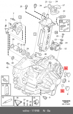 шайба! универсальная Al 18.0х24.0х1.5\ 11998 VOLVO