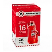 Домкрат бутылочный 16т 225-445мм AUTOPROFI DG-16 AUTOPROFI