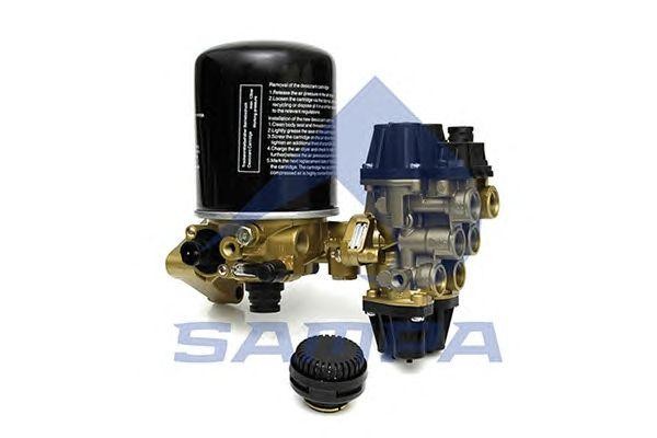 Блок подготовки воздуха DAF & FAUN & MB & SCANIA  Cut-out pressure: 12 Bar, 24V, 094067 SAMPA