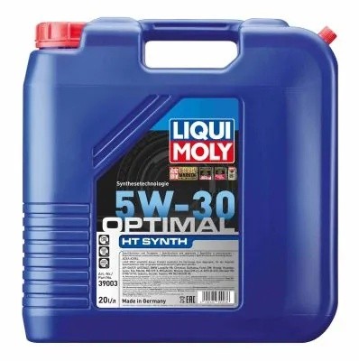 39003 LiquiMoly Синт-ое мот.масло Optimal Synth 5W-30 A3/B4 (20л) 39003 LIQUI MOLY