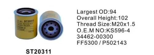 Фильтр топливный ST20311 STAL ST20311 STAL