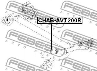 Сайлентблок CHAB-AVT200R CHAB-AVT200R FEBEST