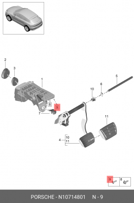 N 10714801 Винтцилин N 107 148 01 VAG