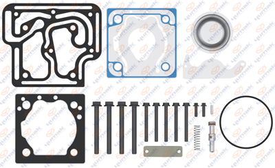 р/к компрессора !(мрк) прокладки, клапан, упл.кольца (4 пр.) Cum ISXFRL,VOLVO RK0106701 YUMAK