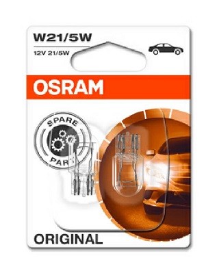 Лампа 12V W21/5W W3x16q блистер (2шт.) OSRAM 7515-02B OSRAM