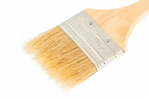 Кисть плоская 63мм (2.5") натуральная щетина Slimline SPARTA 824355 SPARTA