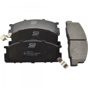 Колодки дисковые DA Delta 94-96, TO LiteAce 86-99, MasterAce Surf 85-92, TownAce BP21218 SB NAGAMOCHI