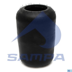 Пневморессора IVECO (чулок) (344х220мм,отв. 130.8х100.8мм) SAMPA SP5526032 SAMPA