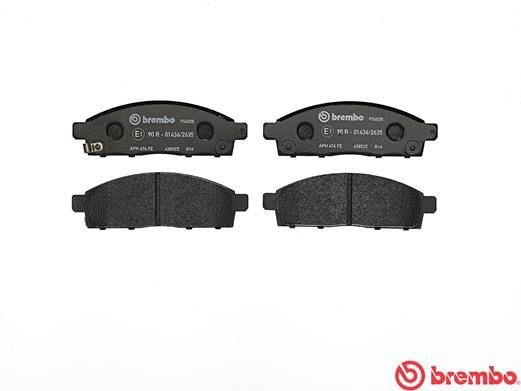Колодки тормозные P54038 P54038 BREMBO