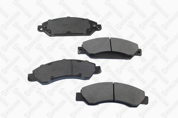 колодки диск.пер.! с антискрип.пл.\ Chevrolet Silverado/Avalanche, Cadillac Esca 000-695B-SX STELLOX