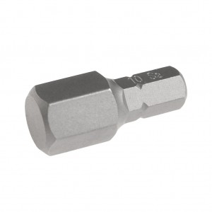 Бита HEX H10х25мм 1/4" DR 6-ти гранная S2 JTC JTC1152510 JTC TOOLS