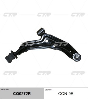 Рычаг правый NISSAN SUNNY, SENTRA, PULSAR 86-90 (нов арт CQ0272R) CQN-9R CQN-9R CTR