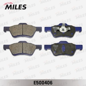 Колодки тормозные передние (Смесь CERAMIC серия PRO) FORD MAVERICK/MAZDA TRIBUTE E500406 MILES