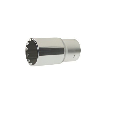 Головка торцевая 1/2" 32мм 12-ти гранная высокая ЭВРИКА ER-91523-12 EVRIKA