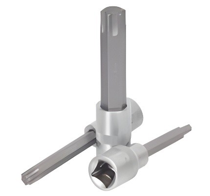 Головка торцевая с битой 1/2" Torx T25 "АвтоDело" (L=100 мм) 39632 AVTO DELO