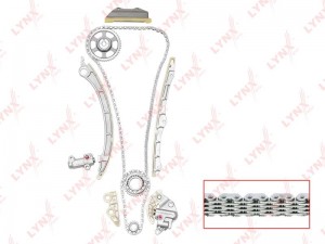 рем.к-кт ГРМ! цепной, cо звездочками\ Honda Accord 2.4 08>/CR-V 2.4 12> TK-0057 LYNXAUTO