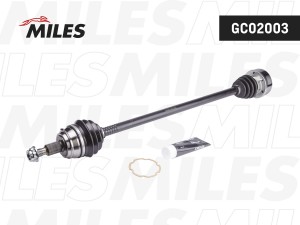 Привод в сборе правый AUDI A3/SKODA OCTAVIA/VW GOLF 1.4-1.9 96- (GKN 303154) GC0 GC02003 MILES