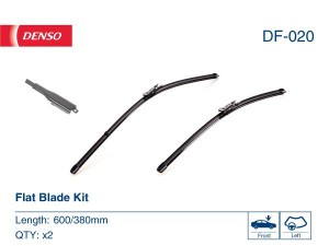 К-т щёток Nissan Quashqai (07-) 600/380mm LHD DF-020 DF-020 DENSO