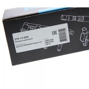 Катушка зажигания CHEVROLET Spark (10-) MEGAPOWER 370-13-009 MEGA POWER