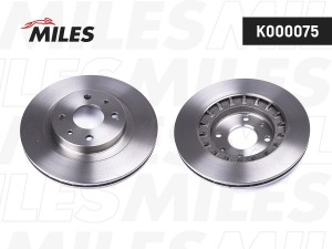 Диск тормозной LADA 2110-2112 R14 передний вентилируемый (TRW DF4107) K000075 K000075 MILES