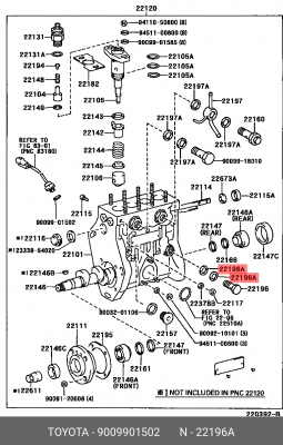 Шайба 90099-01502 90099-01502 TOYOTA