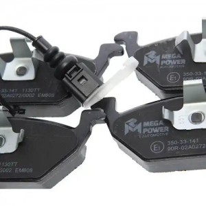 Колодки тормозные VW Golf AUDI A3 SKODA Octavia передние (4шт.) MEGAPOWER 350-33-141 MEGA POWER