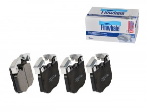 Колодки перед. дисковые  BMW 5 (G30, F90)  7 (G11, G12)  X3 (G01) V1197 V1197 FINWHALE