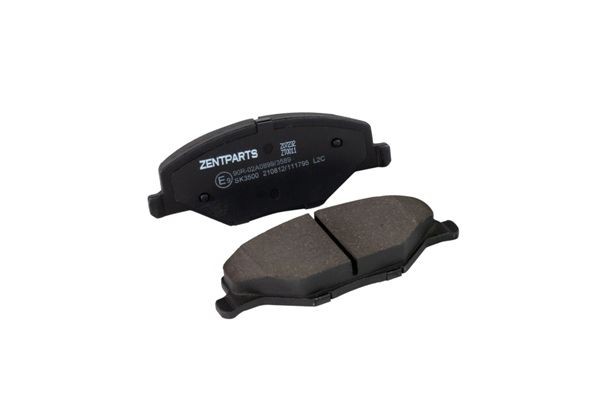 колодки дисковые передние! Skoda Fabia 1.2, VW Polo Rus 1.6 12> Z07232 ZENTPARTS