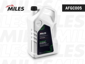Антифриз концентрат G11 (зеленый, SUPER LONG LIFE COOLANT) 5кг AFGC005 AFGC005 MILES