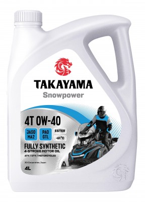 масло моторное! синт.\ API SN, JASO MA2 605632 TAKAYAMA