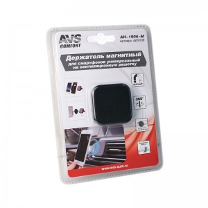 Держатель телефона на дефлектор магнитный AVS A07813S AVS
