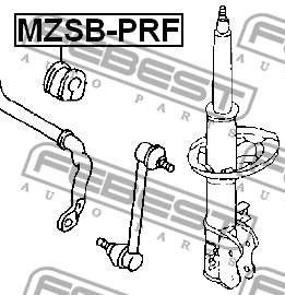 MAZDA 323 /MX-3 /PREMACY MZSB-PRF FEBEST
