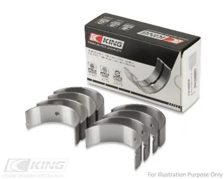 вкладыши шатунные! 50x16,7x1,6+0.25 (4)\ Mazda 6, Ford Focus 2.3 Duratec 16V 03- CR4515SI025 KING