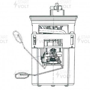 HYUNDAI ELANTRA (2000-2005)/COUPE (GK) (2002>) SFM 0888 START VOLT