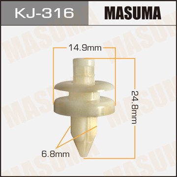 Пистон обивки универсальный MASUMA KJ316 MASUMA