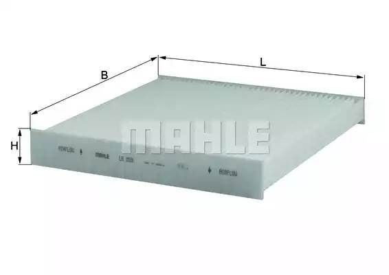 Фильтр салона LA859 MAHLE KNECHT