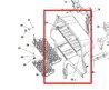 Панель SHACMAN SHAANXI X6000 подножки ступени левой верхняя (под покраску) OE DZ16251242021 SHACMAN SHAANXI