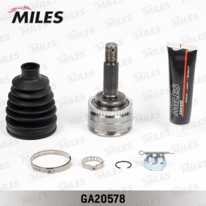 ШРУС наружный MITSUBISHI CARISMA/LANCER 1.62.0 9206 (с ABS) (GKN 303523) GA20578 GA20578 MILES