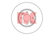312264NK диск тормозной передний! с покрыт.\ Nissan Micra, Renault Clio III 1.0- 312264 NK