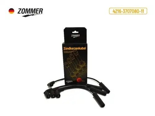 Провода высоковольтные для а/м Газель/ для а/м УАЗ дв.4216 инжектор (Евро 4) "ZO 18020 ZOMMER