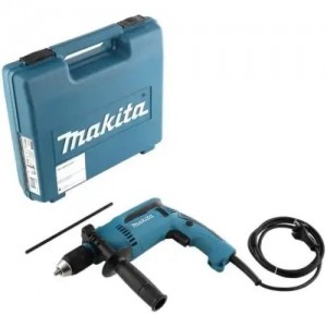 Дрель ударная 680Вт БЗП (кейс) MAKITA HP1641FK MAKITA