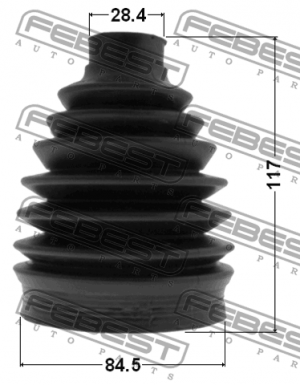 Пыльник ШРУСа внешний RENAULT DUSTER I/II 2417P-DUSTAWD 2417P-DUSTAWD FEBEST