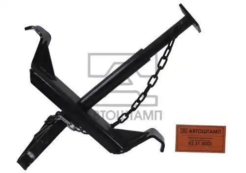 монтажный комплект! крепления запасного колеса пластина,болт,гайка,втулка,шайба  AS310003 AVTOSHTAMP