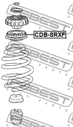Подшипник опоры амортизатора CADILLAC SRX 10- CDB-SRXF CDB-SRXF FEBEST