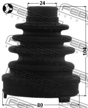 Пыльник ШРУСа внутренний 0115-ACV30LHT 0115-ACV30LHT FEBEST