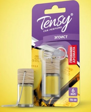 ароматизатор! Tensy подвесной жидкость бутылочка блистер Эгоист\ TB58 TENSY