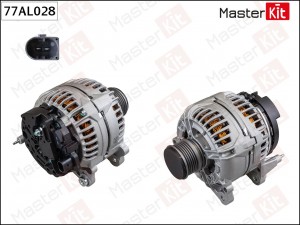 Генератор  AUDI/VW 1.6TDi-2.5TDi 03-09 (14V 140A) Masterkit 77AL028 MASTER KIT